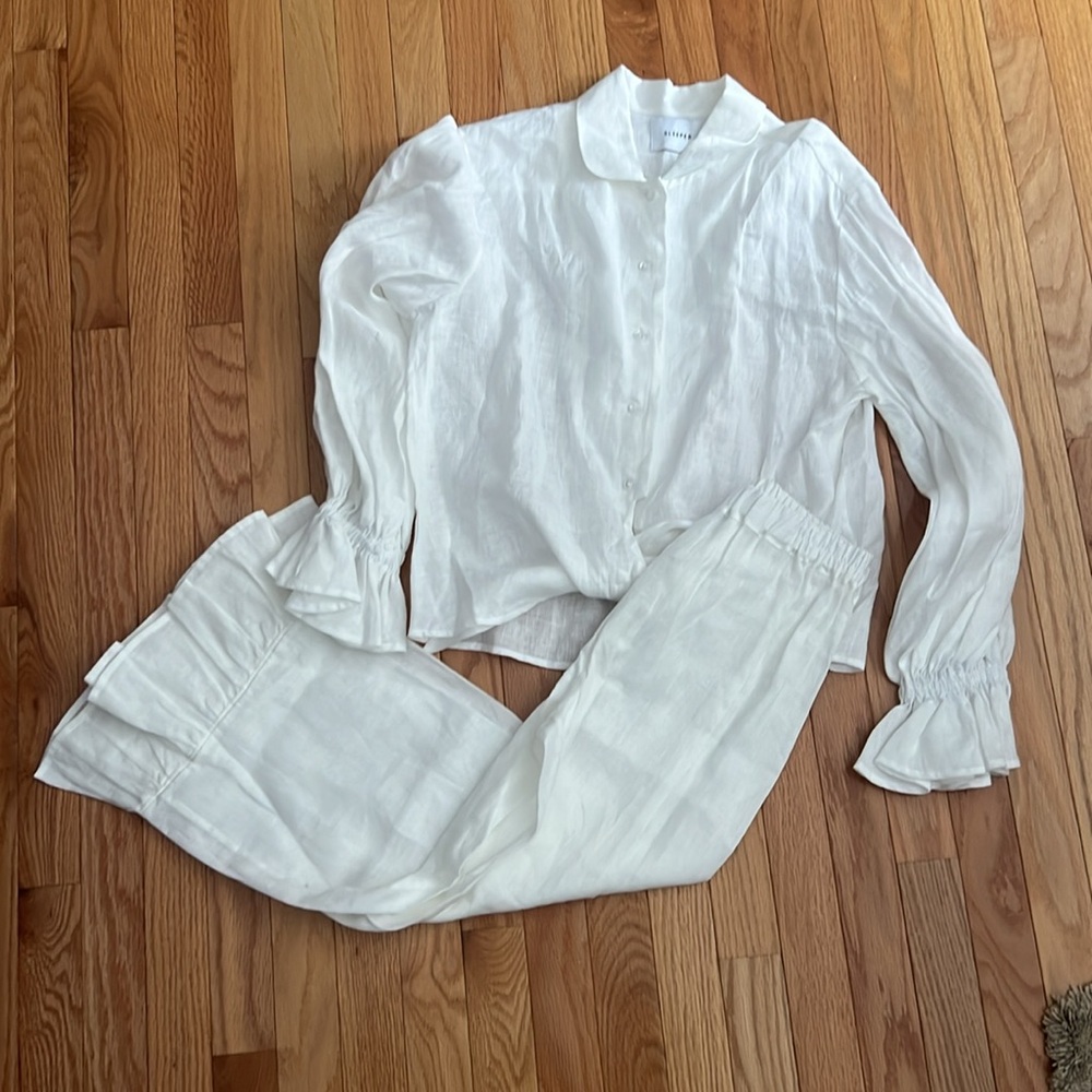 Sleeper Rumba Linen Lounge Suit - Picture 3 of 7